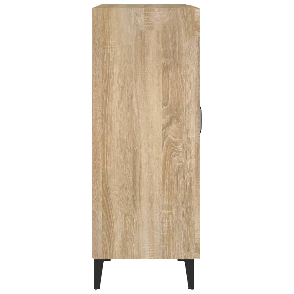 Credenza Rovere Sonoma 69,5x34x90 cm in Legno Multistrato cod mxl 65657