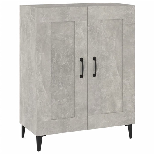 Credenza Grigio Cemento 69,5x34x90 cm in Legno Multistrato cod mxl 14844