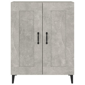 Credenza Grigio Cemento 69,5x34x90 cm in Legno Multistrato cod mxl 14844