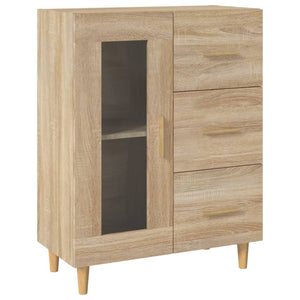 Credenza Rovere Sonoma 69,5x34x90 cm in Legno Multistrato cod mxl 7219