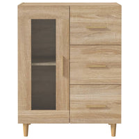 Credenza Rovere Sonoma 69,5x34x90 cm in Legno Multistrato cod mxl 7219