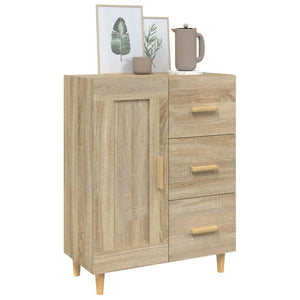 Credenza Rovere Sonoma 69,5x34x90 cm in Legno Multistrato cod mxl 5965