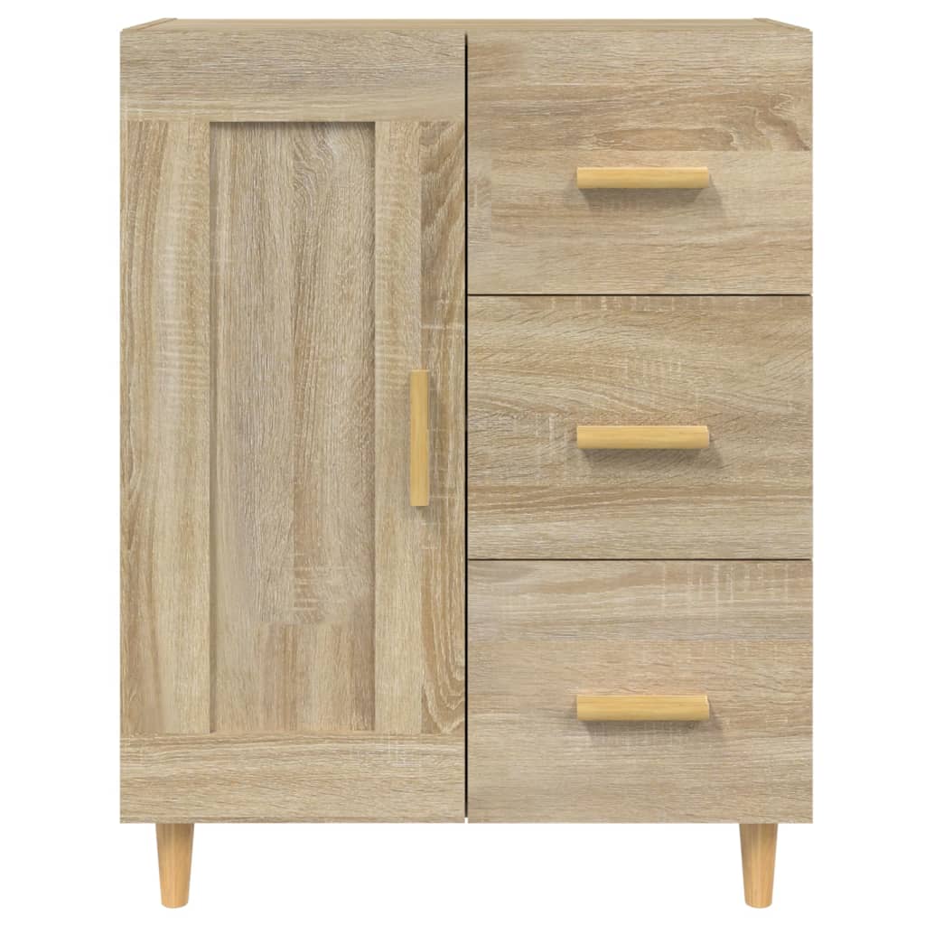 Credenza Rovere Sonoma 69,5x34x90 cm in Legno Multistrato cod mxl 5965