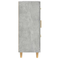 Credenza Grigio Cemento 69,5x34x90 cm in Legno Multistrato cod mxl 18160