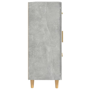 Credenza Grigio Cemento 69,5x34x90 cm in Legno Multistrato cod mxl 18160