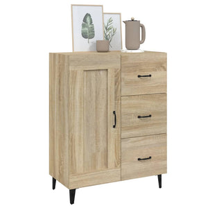 Credenza Rovere Sonoma 69,5x34x90 cm in Legno Multistrato cod mxl 7484