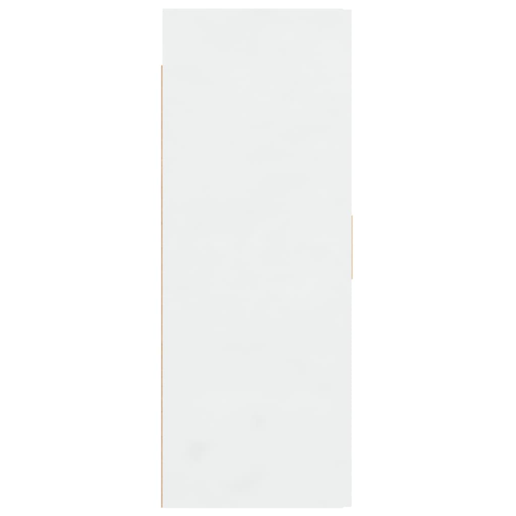 Armadietto Pensile a Parete Bianco 69,5x34x90 cm cod mxl 12208