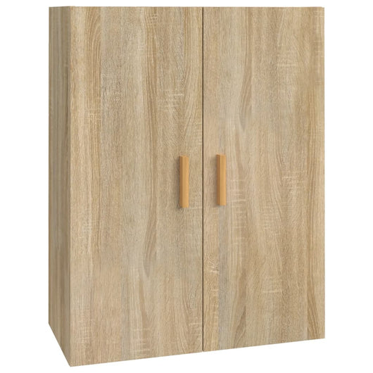 Armadietto Pensile a Parete Rovere Sonoma 69,5x34x90 cm cod mxl 17784