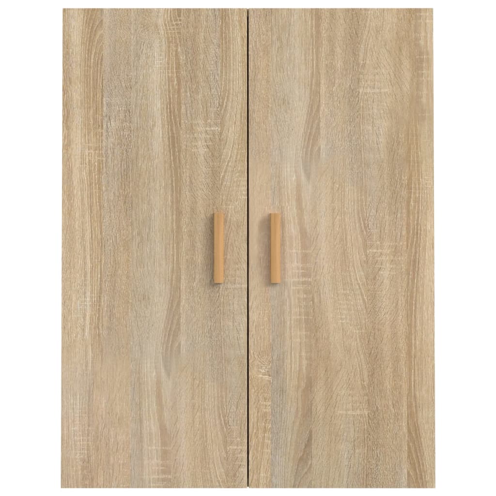 Armadietto Pensile a Parete Rovere Sonoma 69,5x34x90 cm cod mxl 17784