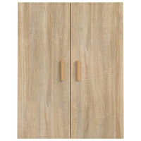 Armadietto Pensile a Parete Rovere Sonoma 69,5x34x90 cm cod mxl 17784