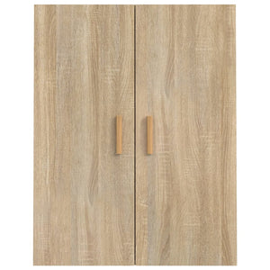 Armadietto Pensile a Parete Rovere Sonoma 69,5x34x90 cm cod mxl 17784