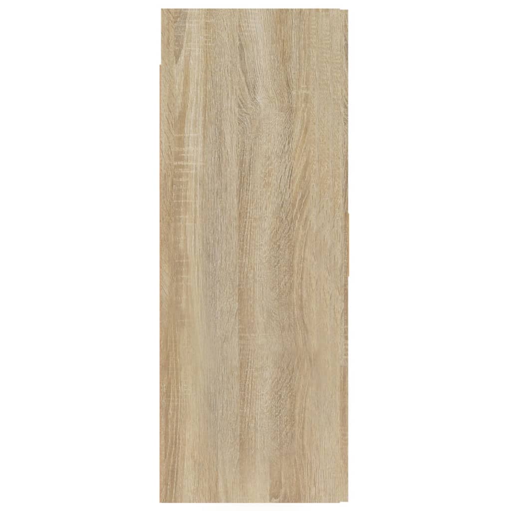 Armadietto Pensile a Parete Rovere Sonoma 69,5x34x90 cm cod mxl 17784