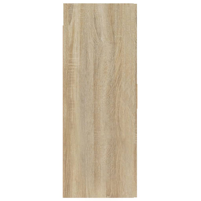 Armadietto Pensile a Parete Rovere Sonoma 69,5x34x90 cm cod mxl 17784