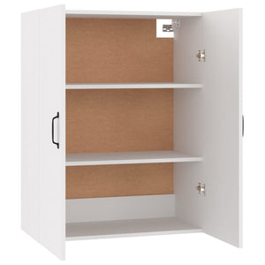 Mobile Pensile Bianco 69,5x34x90 cm in Legno Multistrato cod mxl 41297