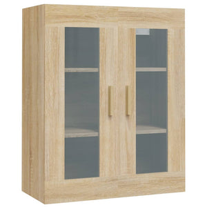 Armadietto Pensile a Parete Rovere Sonoma 69,5x34x90 cm 812279