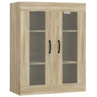 Armadietto Pensile a Parete Rovere Sonoma 69,5x34x90 cm cod mxl 11547