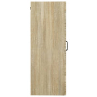 Armadietto Pensile a Parete Rovere Sonoma 69,5x34x90 cm cod mxl 11547