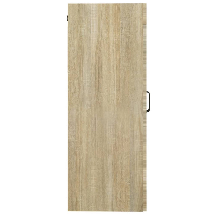 Armadietto Pensile a Parete Rovere Sonoma 69,5x34x90 cm cod mxl 11547