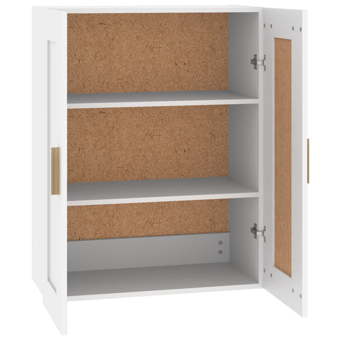 Mobile a Parete Bianco 69,5x32,5x90 cm in Legno Multistrato cod mxl 41906