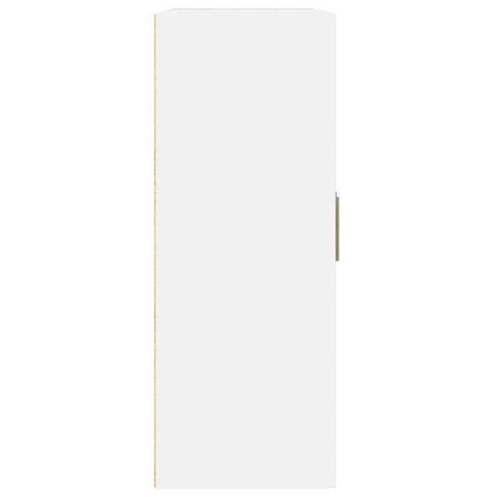 Mobile a Parete Bianco 69,5x32,5x90 cm in Legno Multistrato cod mxl 41906