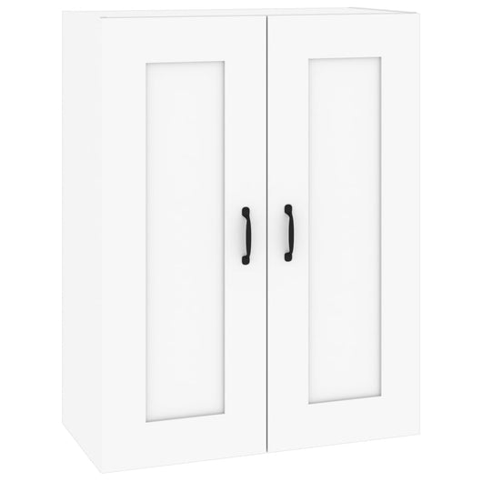 Armadietto Pensile a Parete Bianco 69,5x32,5x90 cm cod mxl 8670