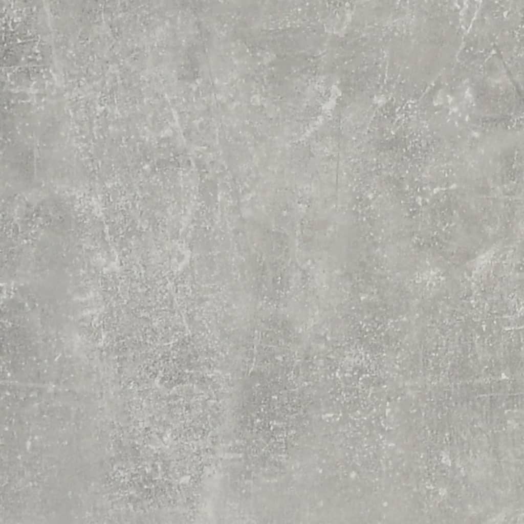 Armadietto Pensile a Parete Grigio Cemento 69,5x32,5x90 cm 812307