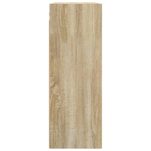 Armadietto Pensile a Parete Rovere Sonoma 69,5x32,5x90 cm 812315