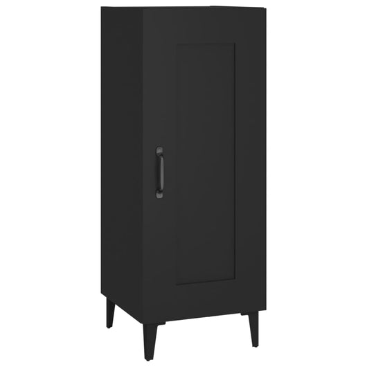 Credenza Nero 34,5x34x90 cm in Legno Multistrato cod mxl 12952