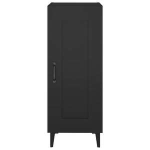 Credenza Nero 34,5x34x90 cm in Legno Multistrato 812421