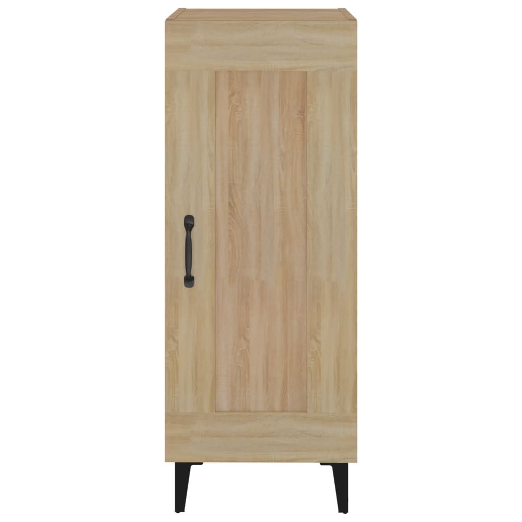 Credenza Rovere Sonoma 34,5x34x90 cm in Legno Multistrato cod mxl 16272