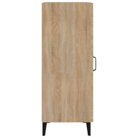 Credenza Rovere Sonoma 34,5x34x90 cm in Legno Multistrato cod mxl 16272