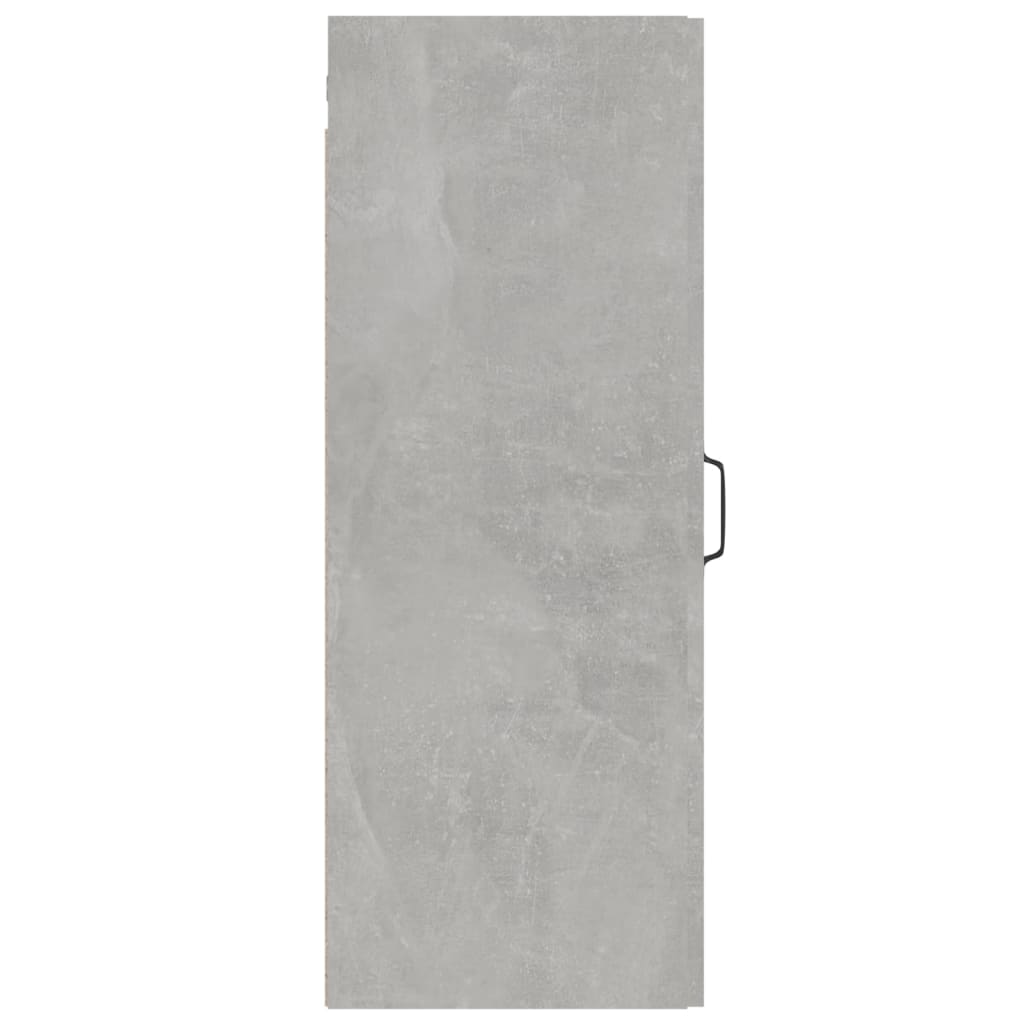 Armadietto Pensile a Parete Grigio Cemento 34,5x34x90 cm cod mxl 20577