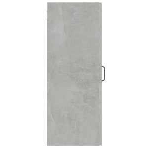 Armadietto Pensile a Parete Grigio Cemento 34,5x34x90 cm cod mxl 20577