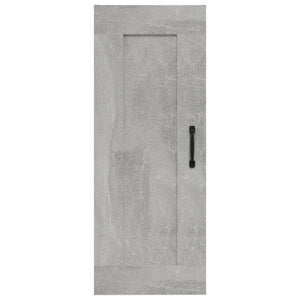 Mobile Pensile Grigio Cemento 35x34x90 cm in Legno Multistrato cod mxl 47021