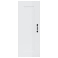 Mobile Pensile Bianco Lucido 35x34x90 cm in Legno Multistrato cod mxl 49370