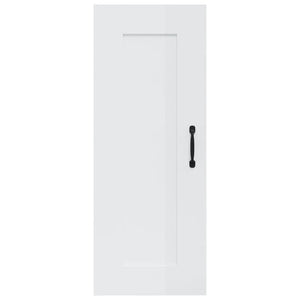 Mobile Pensile Bianco Lucido 35x34x90 cm in Legno Multistrato cod mxl 49370