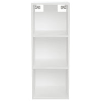 Armadietto a Muro Bianco 34,5x32,5x90 cm in Legno Multistrato cod mxl 46150