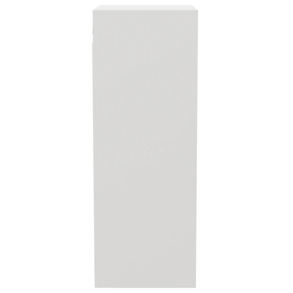 Armadietto a Muro Bianco 34,5x32,5x90 cm in Legno Multistrato cod mxl 46150