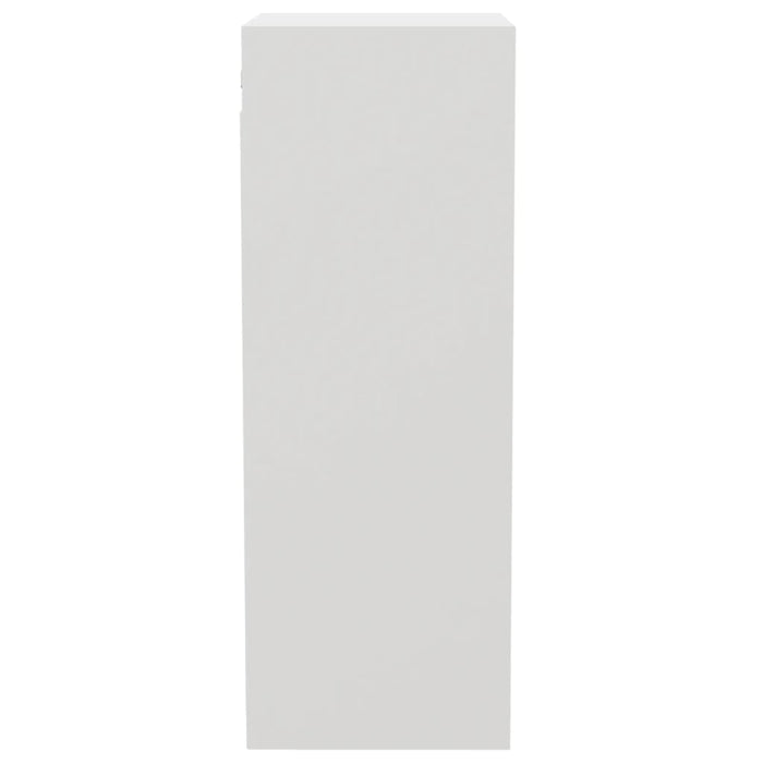 Armadietto a Muro Bianco 34,5x32,5x90 cm in Legno Multistrato cod mxl 46150