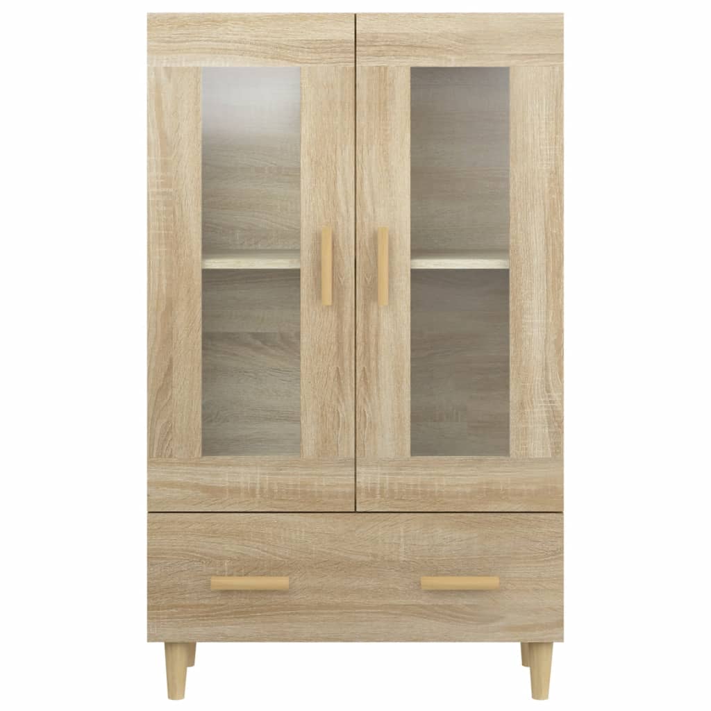 Credenza Rovere Sonoma 70x31x115 cm in Legno Multistrato 812549