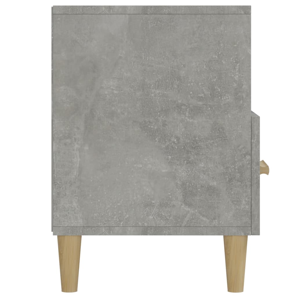 Mobile Porta TV Grigio Cemento 102x36x50cm in Legno Multistrato