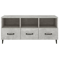 Mobile Porta TV Grigio Cemento 102x35x50 cm Legno Multistrato cod mxl 20423