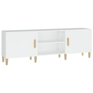 Mobile Porta TV Bianco 150x30x50 cm in Legno Multistrato cod mxl 15351