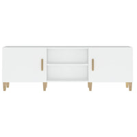 Mobile Porta TV Bianco 150x30x50 cm in Legno Multistrato 812618