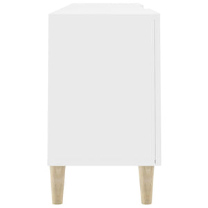 Mobile Porta TV Bianco 150x30x50 cm in Legno Multistrato 812618