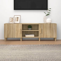 Mobile Porta TV Rovere Sonoma 150x30x50 cm Legno Multistrato 812621