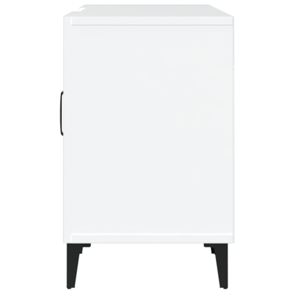 Mobile Porta TV Bianco 150x30x50 cm in Legno Multistrato cod mxl 19406