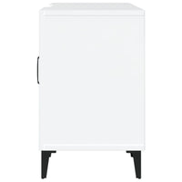 Mobile Porta TV Bianco 150x30x50 cm in Legno Multistrato cod mxl 19406