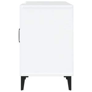 Mobile Porta TV Bianco 150x30x50 cm in Legno Multistrato cod mxl 19406