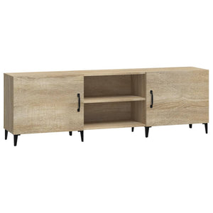 Mobile Porta TV Rovere Sonoma 150x30x50 cm Legno Multistrato cod mxl 20973